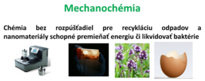 Read more about the article Mechanochémia: Tuhofázová, environmentálne prijateľná a škálovateľná chémia s možnosťami siahajúcimi za horizont tradičnej roztokovej chémie
