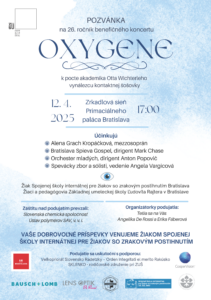 Read more about the article Pozvánka na 26. ročník benefičného koncertu OXYGENE